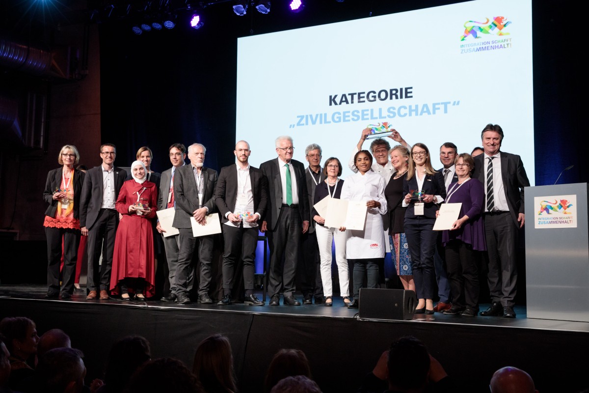 Verleihung des Landespreises für Integration Baden-Württemberg Verleihung des Landespreises für Integration Baden-Württemberg